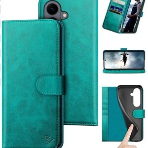 Teal Wallet Case for Samsung Galaxy S26